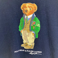 POLO RALPH LAUREN ポロラルフローレン ポロベア プリント スウェットパーカー ネイビー Size XL 瑞穂店