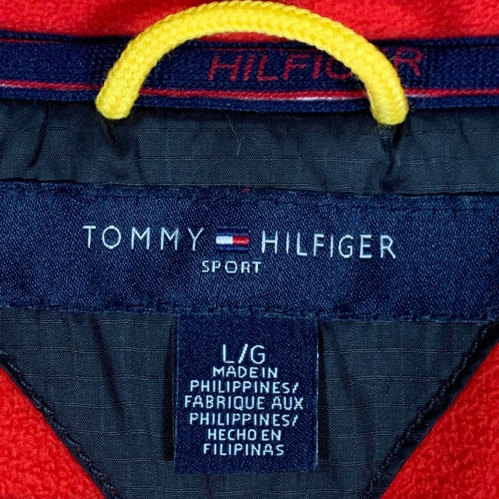 TOMMY HILFIGER SPORT トミーヒルフィガースポーツ キルティングジャケット 中綿 内フリース ブラック Size L 福生店