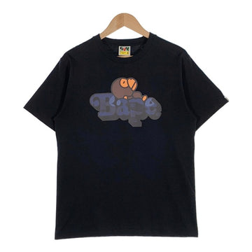 BAPE ベイプ Milo マイロ プリントTシャツ ブラック Size M 福生店