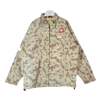 A BATHING APE アベイシングエイプ  迷彩 2WAY コーチジャケット カモフラ ベージュ sizeXL 瑞穂店