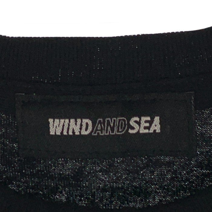 WIND AND SEA ウィンダンシー PHOTO T-SHIRT フォトプリント Tシャツ ブラック Size M 福生店