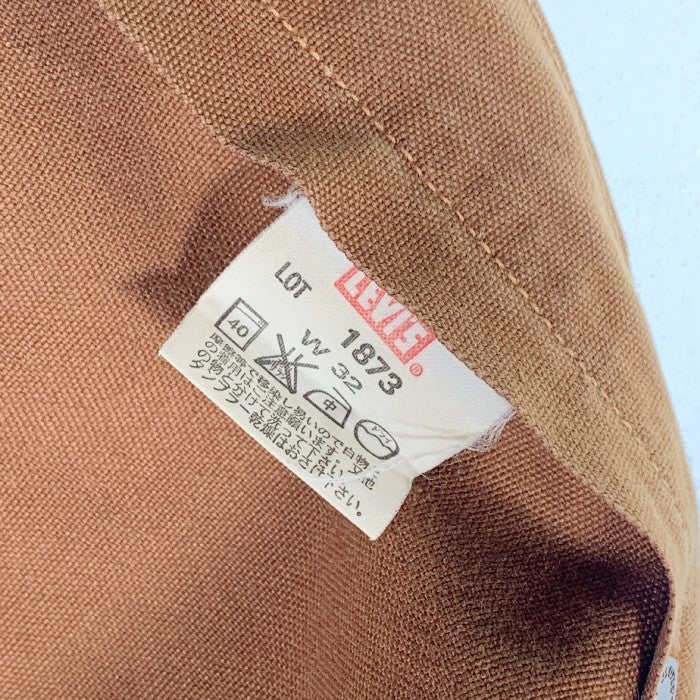 LEVI'S リーバイス Lot 1873 ブラウンダック ワークパンツ サスペンダーボタン 米国製 Size 32 福生店