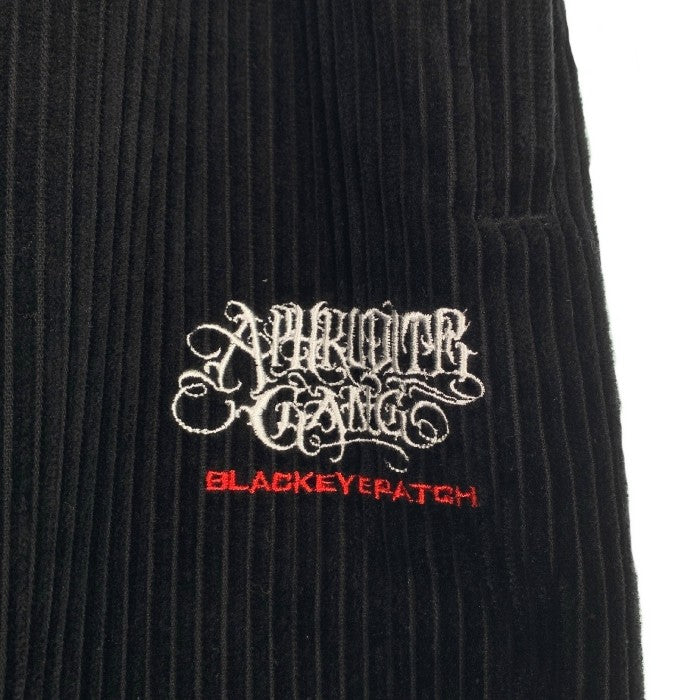 BlackEyePatch ブラックアイパッチ Aphrodite Gang Holdings アフロディーテ コーデュロイパンツ ブラック Size XL 福生店