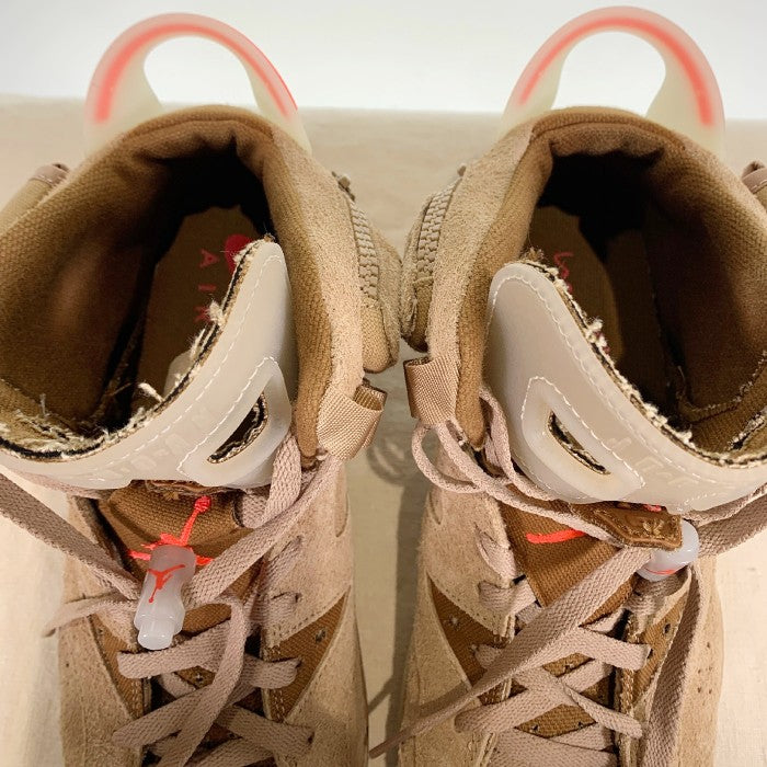 AIR JORDAN 6 RETRO SP エアジョーダン6 レトロ Travis Scott トラヴィススコット DH0690-200 Size 27.5cm 福生店