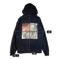 STUSSY ステューシー Stussy Paid In Full Hoodie プリント パーカー ブラック sizeL 瑞穂店