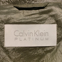 Calvin Klein PLATINUM カルバンクライン フーデッドコート グリーン 薄手 Size - 福生店