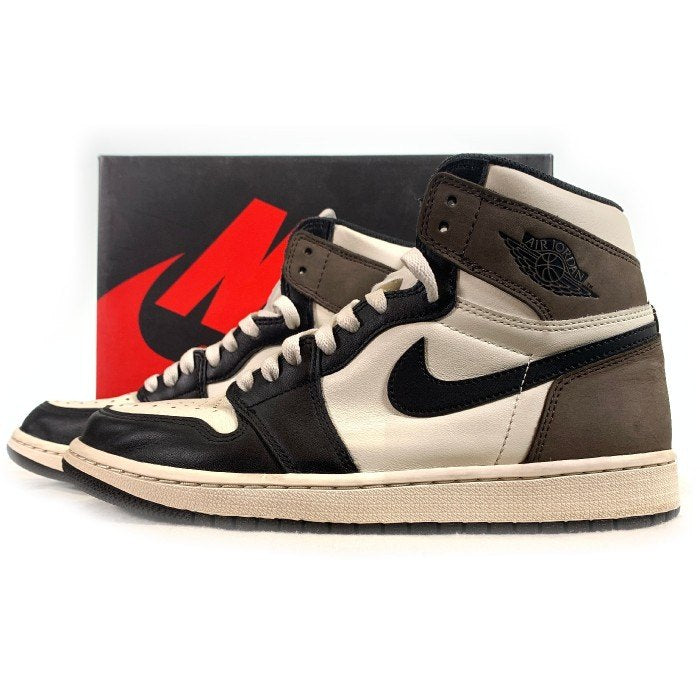Jordan NIKE AIR JORDAN 1 HI OG sail/black-dark mocha-black