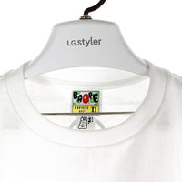 A BATHING APE アベイシングエイプｘDRAGON BALL Z ドラゴンボールZ BABY MILO MR SATAN&CELL ミスターサタン セル ホワイト sizeXL 瑞穂店