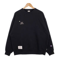 WTAPS ダブルタップス 22AW Champion チャンピオン Academy Crewneck スウェットクルーネック トレーナー ブラック  Size 02 福生店