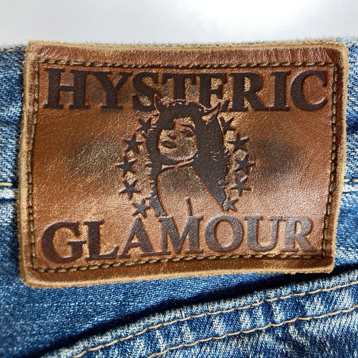 HYSTERIC GLAMOUR ヒステリックグラマー NOBU 加工 リメイク デニムパンツ インディゴブルー size32 瑞穂店