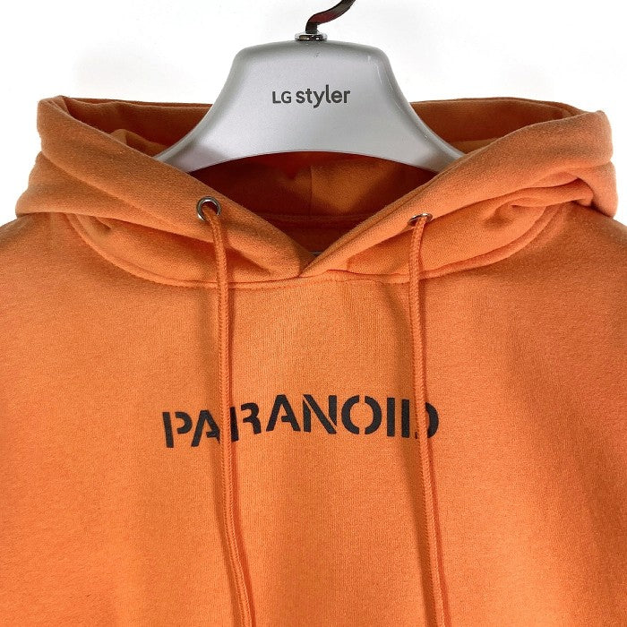 ANTI SOCIAL SOCIAL CLUB × UNDEFEATED アンチソーシャルソーシャルクラブ × アンディフィーテッド PARANOID パーカー オレンジ sizeXL 瑞穂店