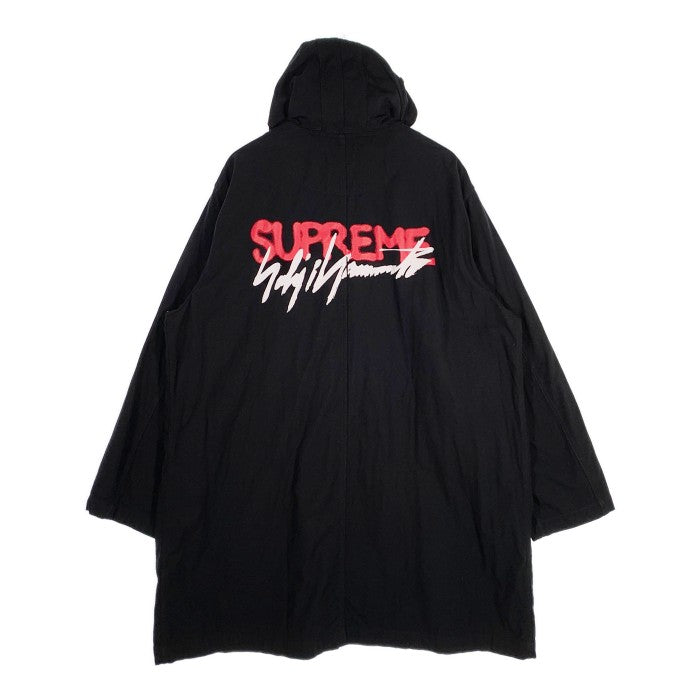 SUPREME シュプリーム 20AW Yohji Yamamoto ヨウジヤマモト Parka ジップアップ プリントパーカ ブラック Size XL 福生店