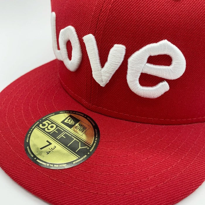 New Era ニューエラ Mark Gonzales マークゴンザレス 59FIFTY LOVE キャップ レッド Size 7 3/4(61.5cm） 福生店