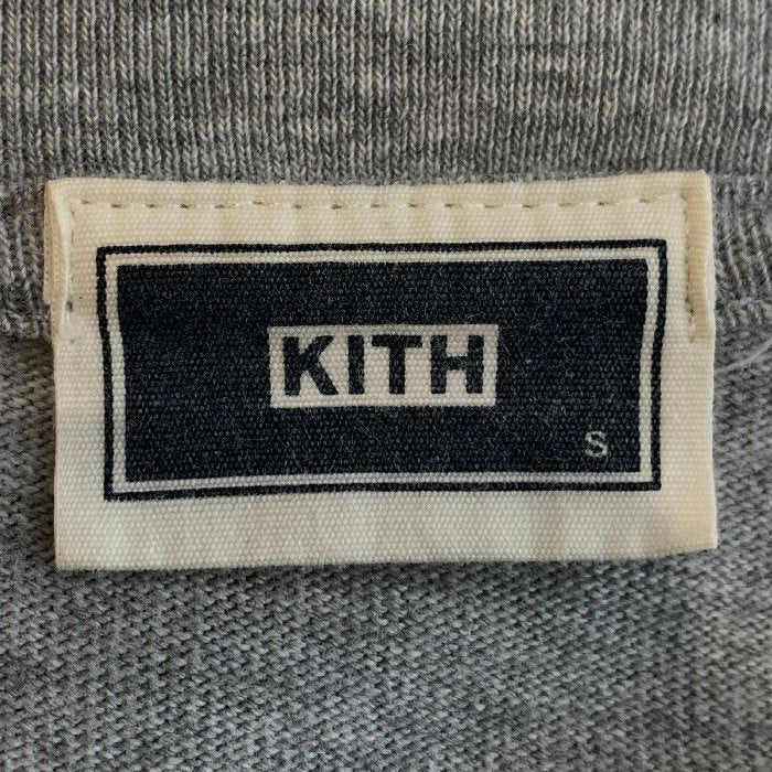 KITH キス ボックスロゴ ロングスリーブTシャツ グレー Size S 福生店