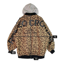 RODEO CROWNS ロデオクラウンズ HOODED BIG ブルゾン レオパード柄 sizeF 瑞穂店