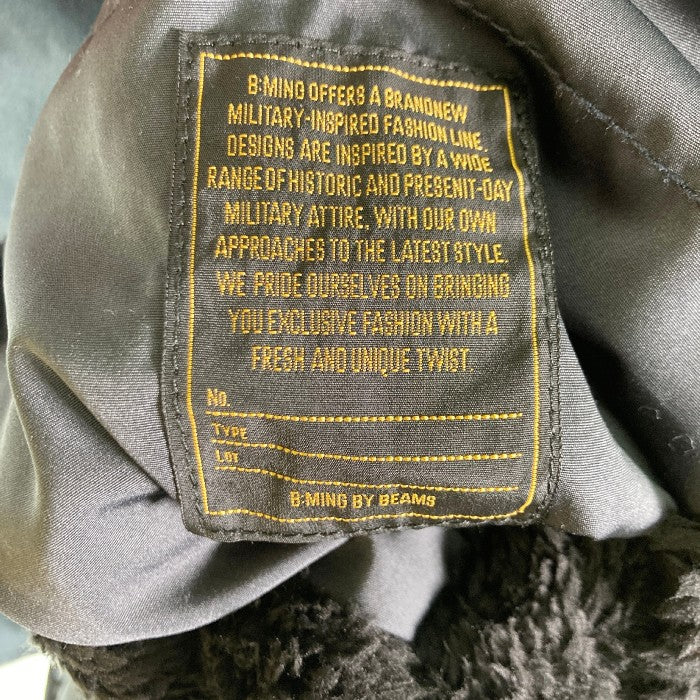 ARMY TWILL SANFORIZED × B:MING by BEAMS アーミーツイル サンフォライズド ビーミング ビームス ボア リバーシブル ジャケット コート 黒 ブラック sizeM 瑞穂店