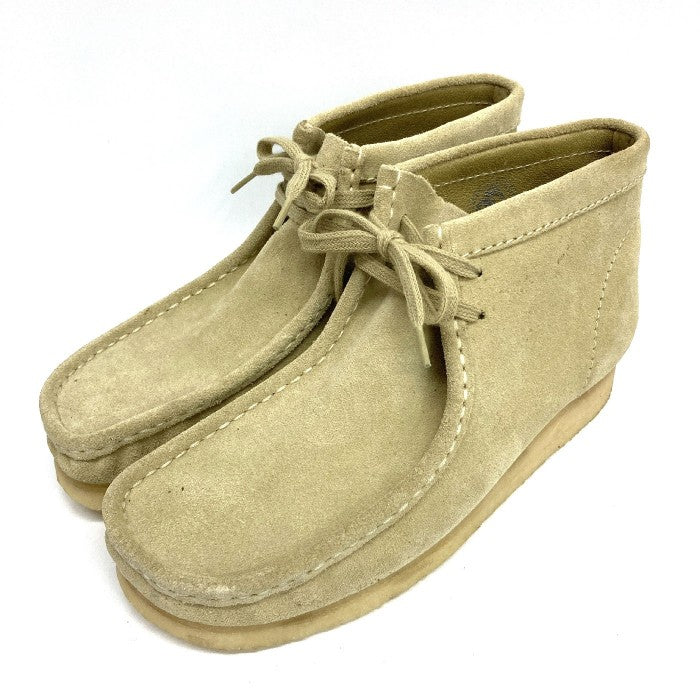 Clarks Originals クラークス Wallabee ワラビーブーツ 21621 ベージュ size27.5cm 瑞穂店