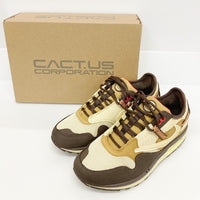 NIKE × TRAVIS SCOTT ナイキ × トラヴィススコット AIR MAX 1 CACTUS JACK エアマックス1 CACT.US  BROWN カクタスブラウン size27cm 瑞穂店