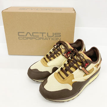 NIKE × TRAVIS SCOTT ナイキ × トラヴィススコット AIR MAX 1 CACTUS JACK エアマックス1 CACT.US BROWN カクタスブラウン size27cm 瑞穂店