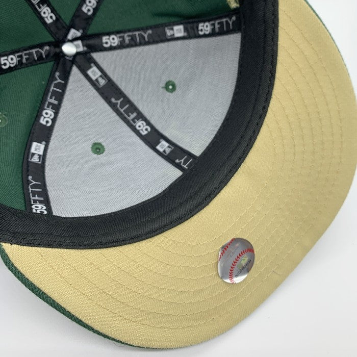 New Era ニューエラ LA Dodgers ドジャース 59FIFTY 50周年記念ワッペン グリーン Size 7 1/2(59.6cm) 福生店