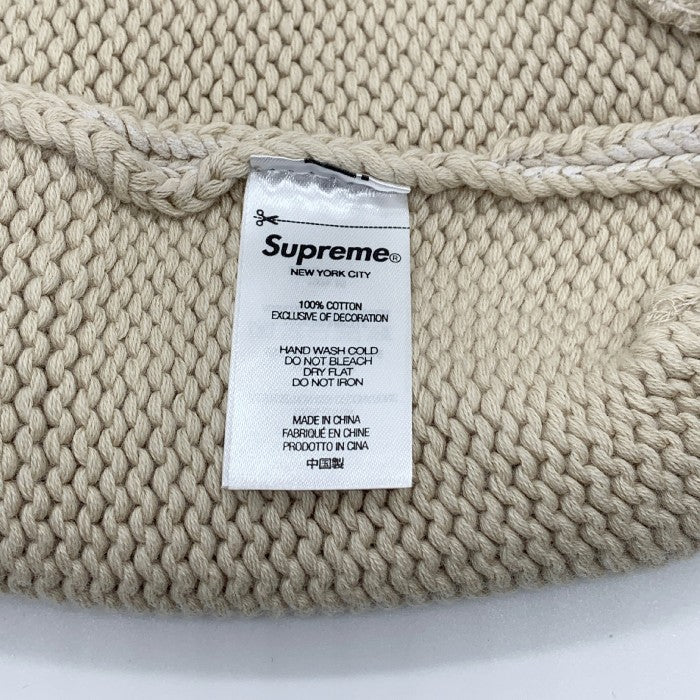 SUPREME シュプリーム 22SS Overprint Beanie オーバープリント ビーニーキャップ ベージュ 福生店