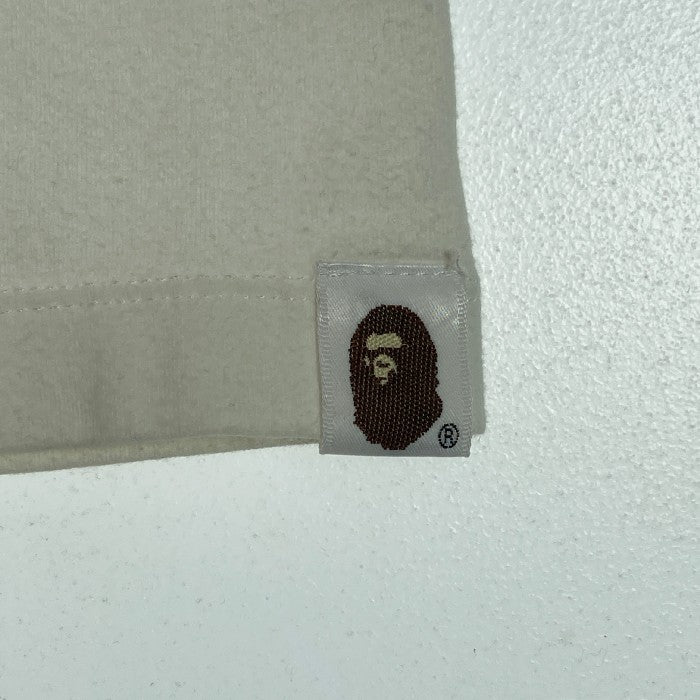 A BATHING APE アベイシングエイプ タイガー 虎 ロンT ホワイト sizeM 瑞穂店