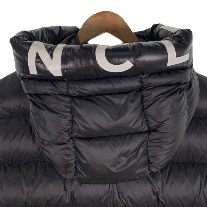 MONCLER モンクレール MONTREUIL GILET フード ジップアップベスト ブラック 21年 Size 4 福生店