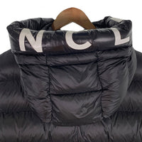 MONCLER モンクレール MONTREUIL GILET フード ジップアップベスト ブラック 21年 Size 4 福生店