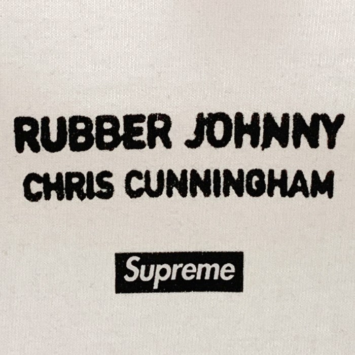 SUPREME シュプリーム 18AW Rubber Johnny Tee ラバージョニー プリントTシャツ ホワイト Size M 福生店