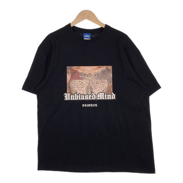 PHATRNK ファットランク Unbiased Mind プリント Tシャツ 萩原京平 ブラック Size XXL 福生店