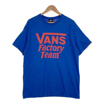 VANS バンズ 23SS STANDARD CALIFORNIA スタンダードカリフォルニア プリント Tシャツ ブルー 122C1010228 Size L 福生店