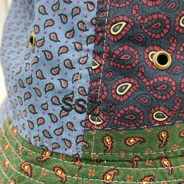 SSZ エスエスズィー 22AW PAISLEY PATCHWORK BUCKET HAT ペイズリー