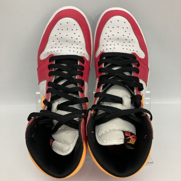 NIKE ナイキ AIR JORDAN 1 LIGHT FUSION RED エアジョーダン1 スニーカー 555088-603 ライトフュージョンレッド size28cm 瑞穂店