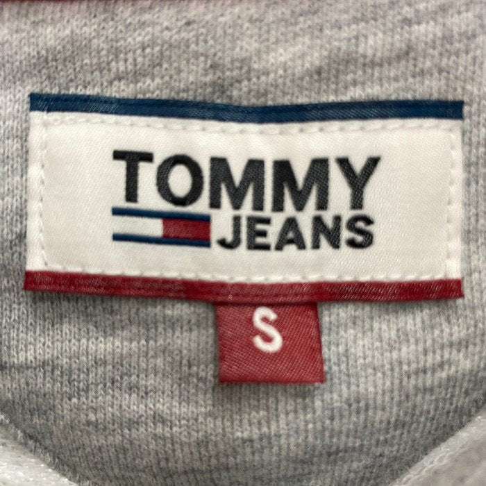 TOMMY JENES トミージーンズ パーカーワンピース  前後サークルプリント ライトグレー sizeS 瑞穂店