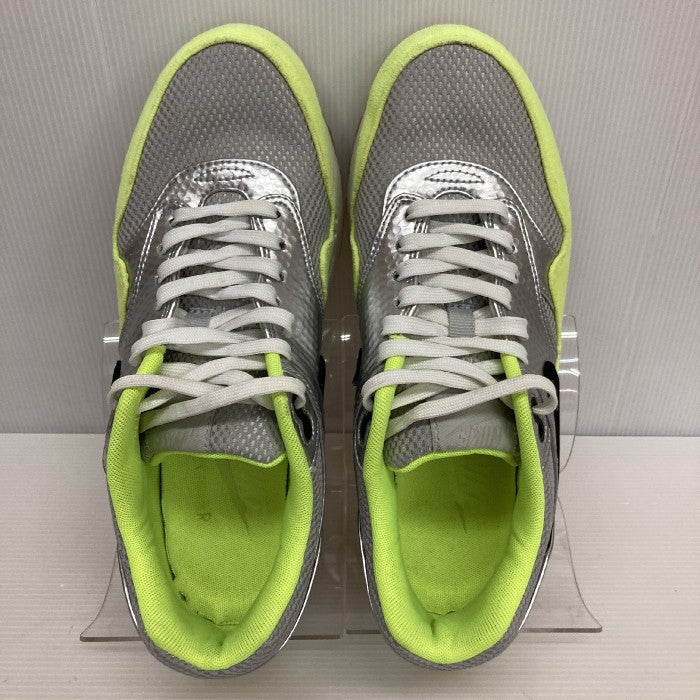 NIKE ナイキ AIR MAX 1 FB PREMIUM QS エアマックス1 665874-007 シルバー size25cm 瑞穂店