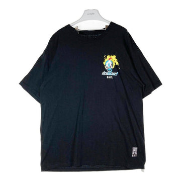 MARVEL × BAIT マーベル × ベイト  GHOST RIDER DEATH RACE プリントTシャツ ブラック sizeXL 瑞穂店
