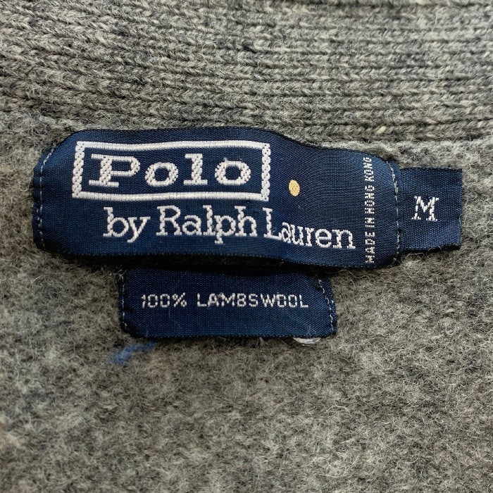Polo by Ralph Lauren ポロラルフローレン ウール ニットカーディガン グレー Size M 福生店