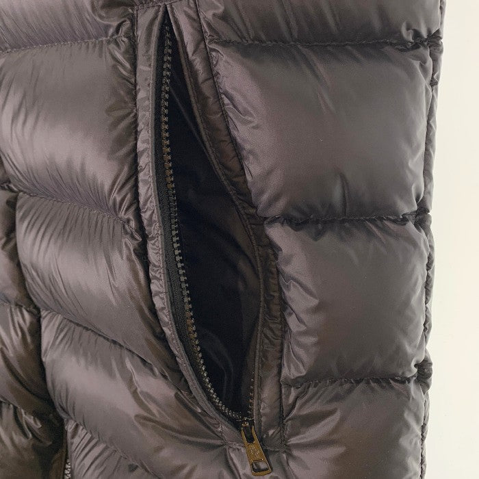 MONCLER モンクレール MONTREUIL GILET フード ジップアップベスト ブラック 21年 Size 4 福生店
