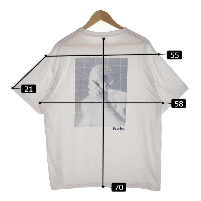 Etavirp. エタヴァープ バックプリント Tシャツ ホワイト Size XL 福生店