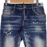 DSQUARED2 ディースクエアード 18SS Classic Kenny Twist Jean クラシックケニーツイストジーンズ ペンキ ダメージ加工 Size 44 福生店