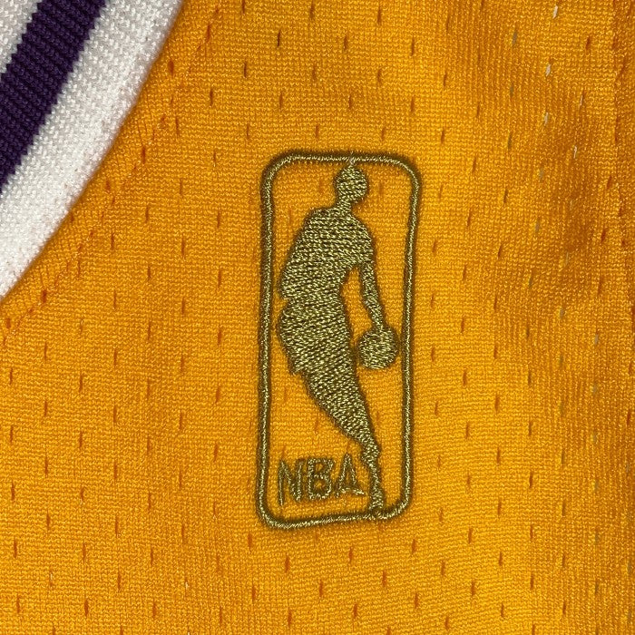 mitchell＆ness ミッチェルアンドネス レイカーズ コービー オーセンティックユニフォーム  イエロー sizeM 瑞穂店