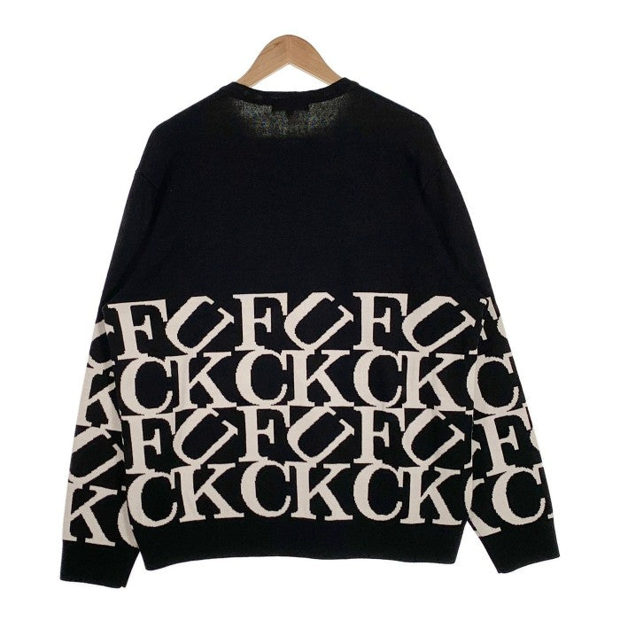 SUPREME シュプリーム 20AW Fuck Sweater ファック セーター アクリル ウール ブラック Size L 福生店