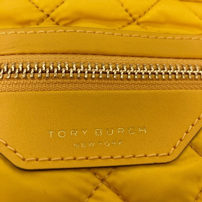 TORY BURCH  トリーバーチ ウエストバッグ ナイロン PERRY QUILTED NYLONBELT BAG ボディバッグ キルティング イエロー 黄色 瑞穂店