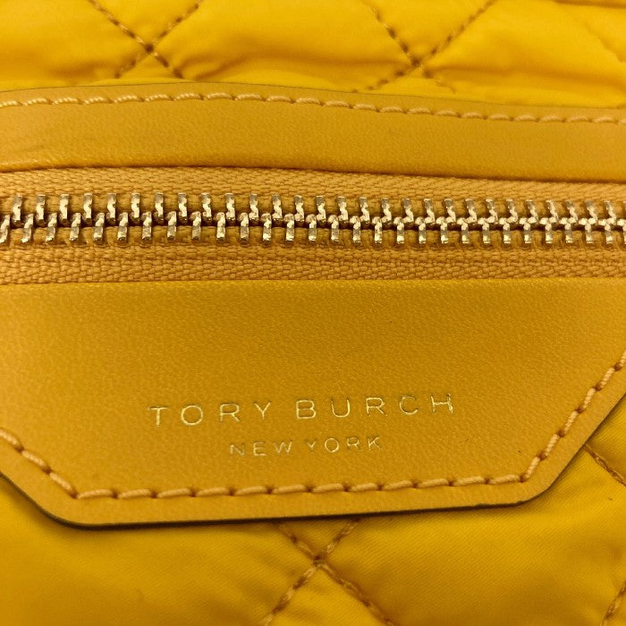 TORY BURCH トリーバーチ ウエストバッグ ナイロン PERRY QUILTED NYLONBELT BAG ボディバッグ キルティング  イエロー 黄色 瑞穂店