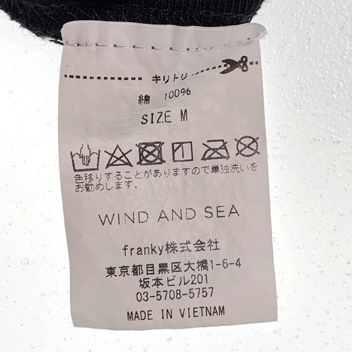 WIND AND SEA ウィンダンシー 22SS COLONEL T-SHIRT KFC ケンタッキーフライドチキン プリントTシャツ ブラック Size M 福生店