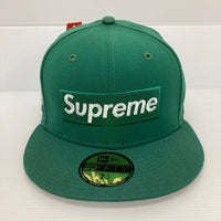 SUPREME シュプリーム Money Box Logo New Era キャップ マネー ボックス ロゴ ニューエラ ダークグリーン size7  1/4 瑞穂店