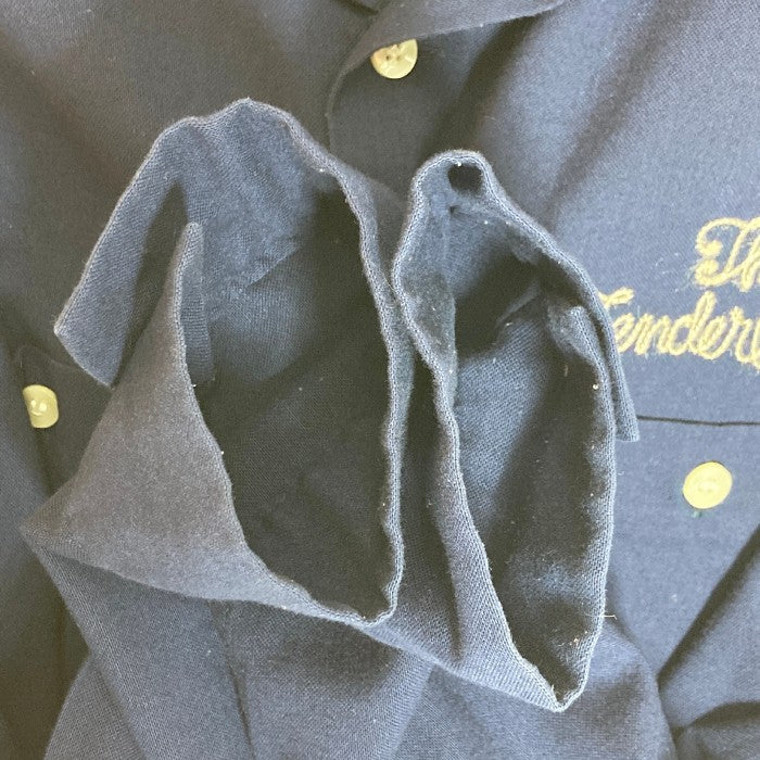 TENDERLOIN テンダーロイン T-BOWL LONG ボーリングシャツ 刺繍ロゴ ネイビー sizeM 瑞穂店
