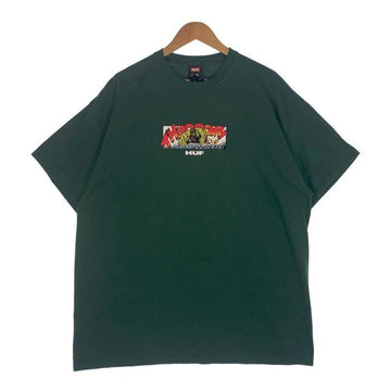 HUF ハフ MARVEL マーベル HULK RAGE S/S TEE ハルク プリントTシャツ グリーン Size XXL 福生店
