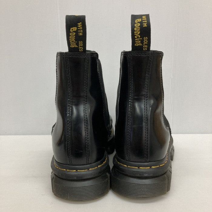 Dr.Martens ドクターマーチン RIKARD LUNAR チェルシー サイドゴアブーツ POLISHED SMOOTH レザー ブラック  sizeUS9 瑞穂店