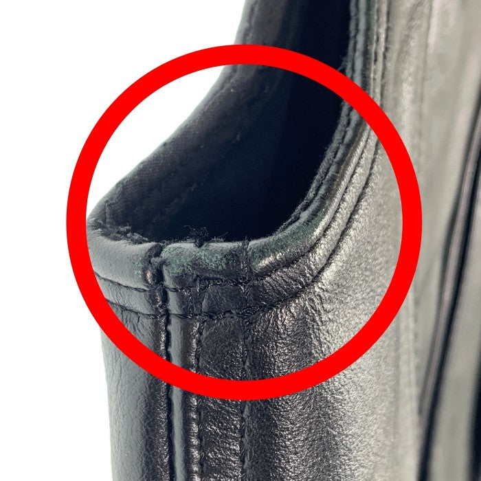 VANSON バンソン レザートラッカージャケット ベストカスタム ブラック Size 42 福生店